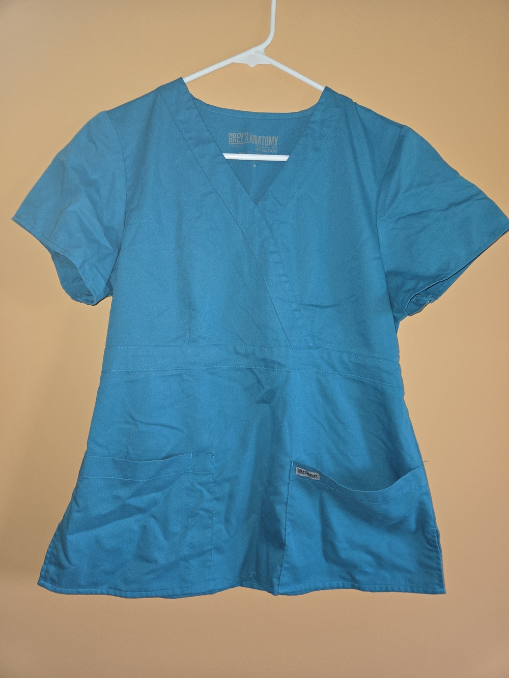 Grey's Anatomy Teal Scrub Top - V-Neck